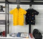 HUGO BOSS BOYS COLLAR T-SHIRT