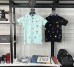 HUGO BOSS BOYS COLLAR T-SHIRT