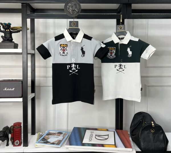 RALPH BOYS COLLAR T-SHIRTS