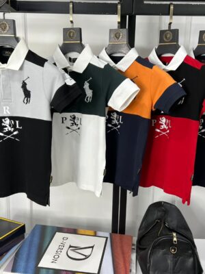 RALPH BOYS COLLAR T-SHIRTS