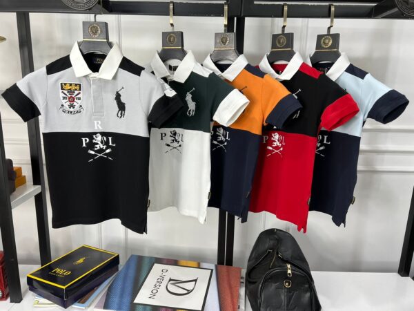 RALPH BOYS COLLAR T-SHIRTS
