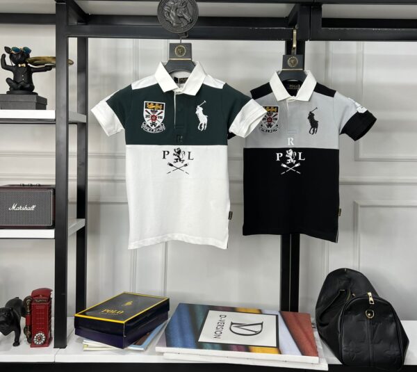 RALPH BOYS COLLAR T-SHIRTS