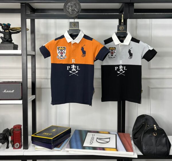 RALPH BOYS COLLAR T-SHIRTS