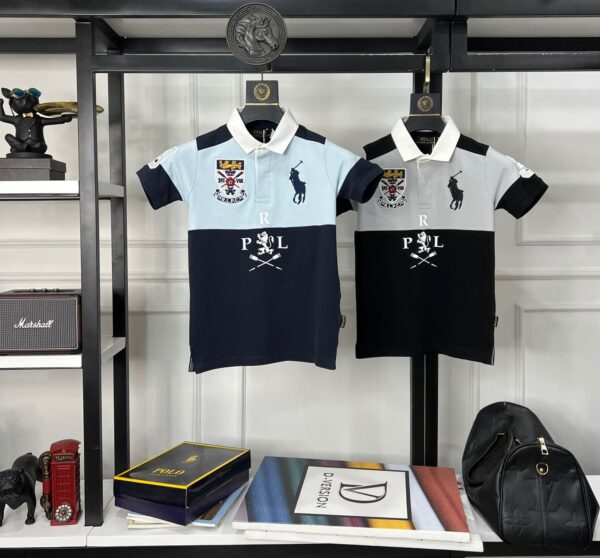 RALPH BOYS COLLAR T-SHIRTS