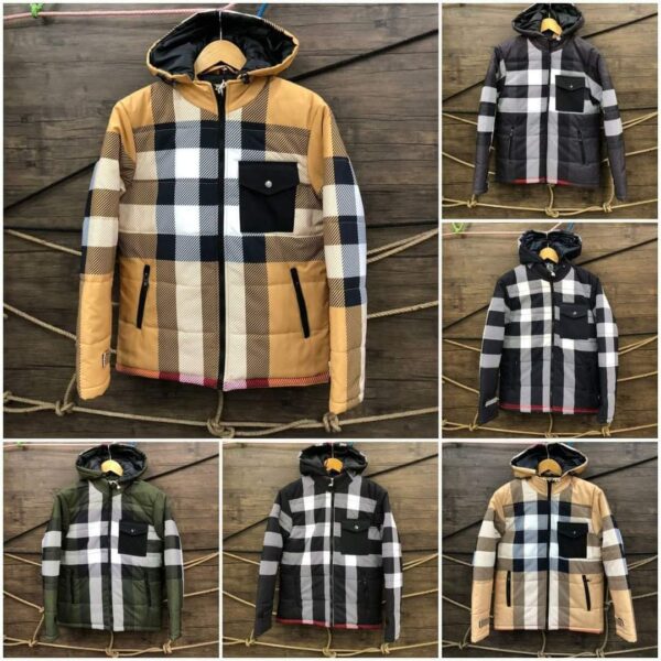 BURBERRY STYLISH PUFFER JACKETS FOR MEN'S