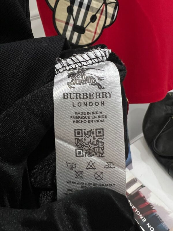 BURBERRY BOYS COLLAR T-SHIRTS