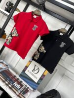 BURBERRY BOYS COLLAR T-SHIRTS