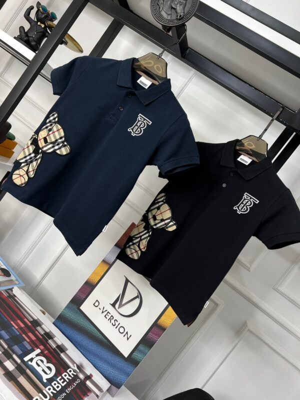 BURBERRY BOYS COLLAR T-SHIRTS