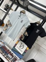 BURBERRY BOYS COLLAR T-SHIRTS