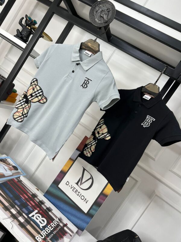BURBERRY BOYS COLLAR T-SHIRTS