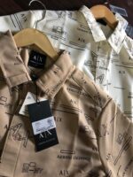 ARMANI PRINTED SHIRTS FOR MEN'S