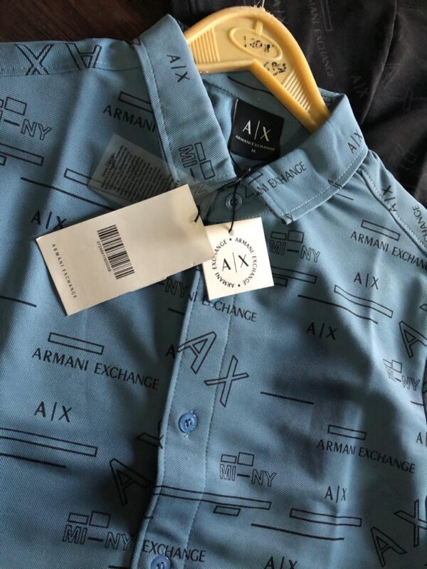 ARMANI PRINTED SHIRTS FOR MEN'S