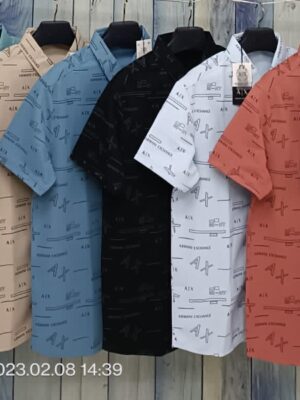 ARMANI PRINTED SHIRTS FOR MEN'S