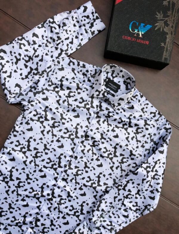 ARMANI PRINTED SHIRTS FOR MEN'S