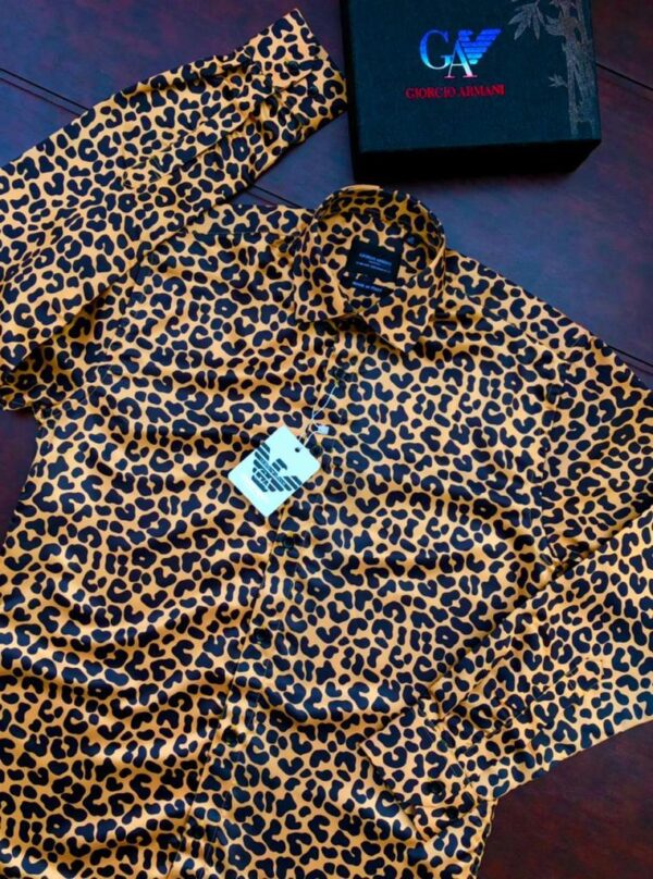 ARMANI PRINTED SHIRTS FOR MEN'S