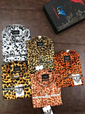 ARMANI PRINTED SHIRTS FOR MEN'S