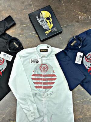PHILIPP PLEIN DESIGNER SHIRTS FOR MENS