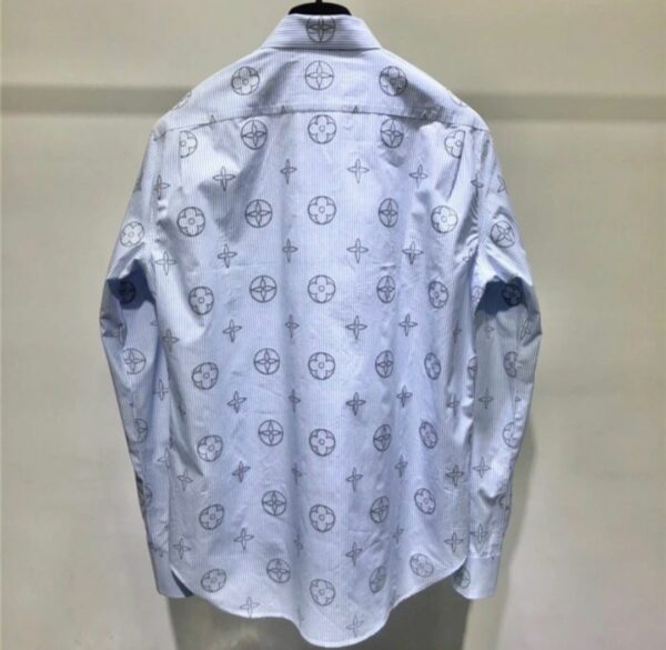 LOUIS VUITTON DESIGNER SATIN SHIRTS