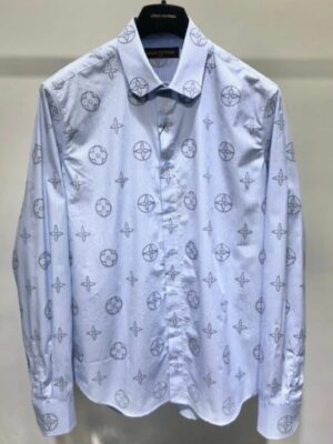 LOUIS VUITTON DESIGNER SATIN SHIRTS