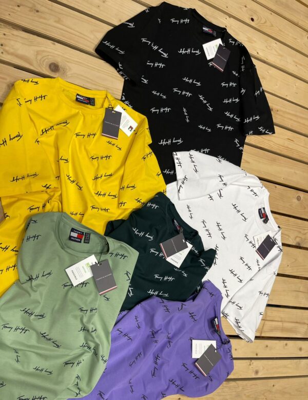 TOMMY DROP SHOULDER T-SHIRTS