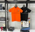 KARL BOYS LYCRA COLLAR T-SHIRT