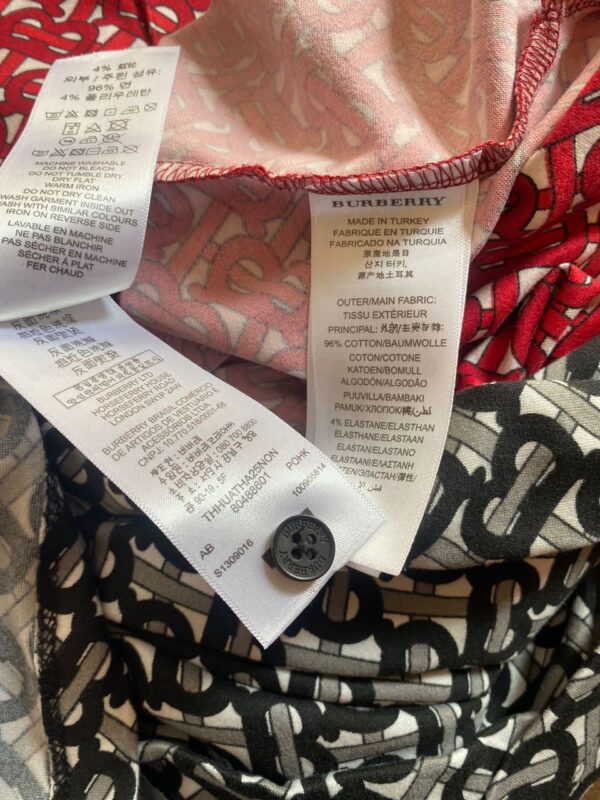 BURBERRY IMPORTED POLO T-SHIRTS