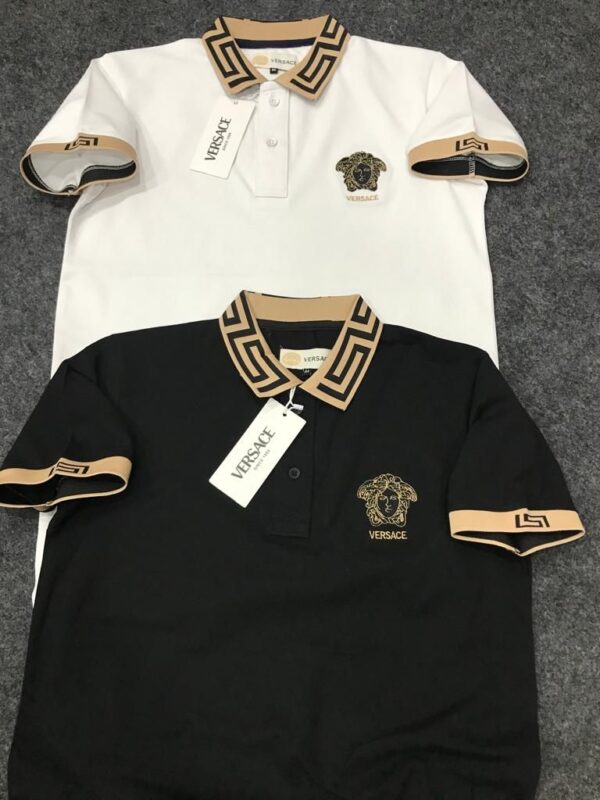 VERSACE IMPORTED POLO T-SHIRTS