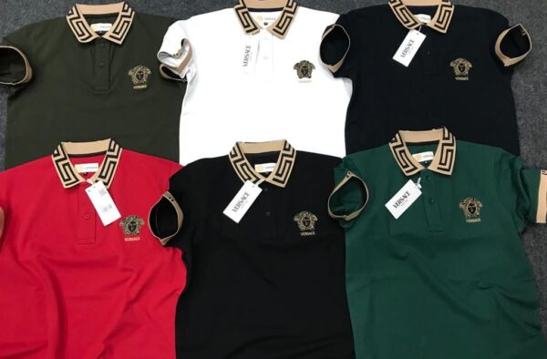 VERSACE IMPORTED POLO T-SHIRTS
