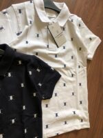 BURBERRY BOYS COLLAR T-SHIRTS