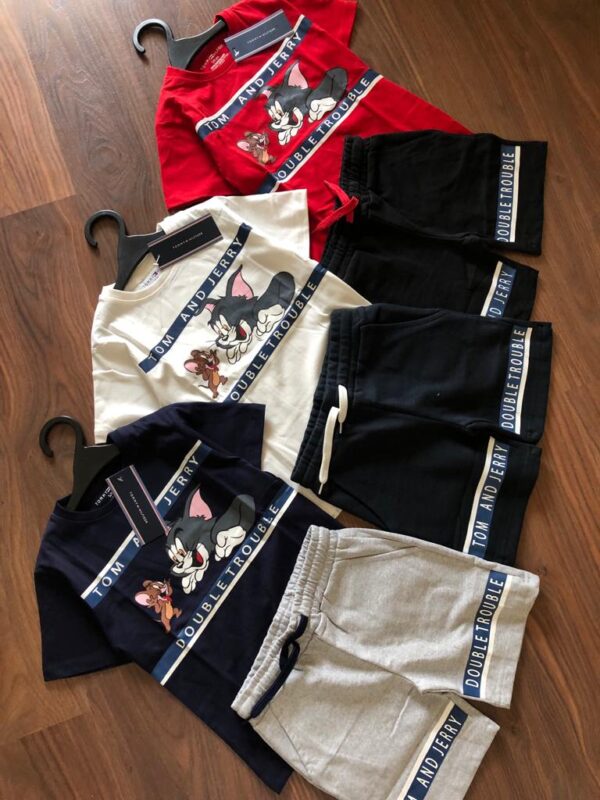 TOMMY PREMIUM T-SHRITS WITH SHORTS SET