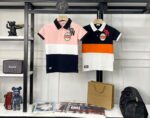 BURBERRY BOYS COLLAR T-SHIRT