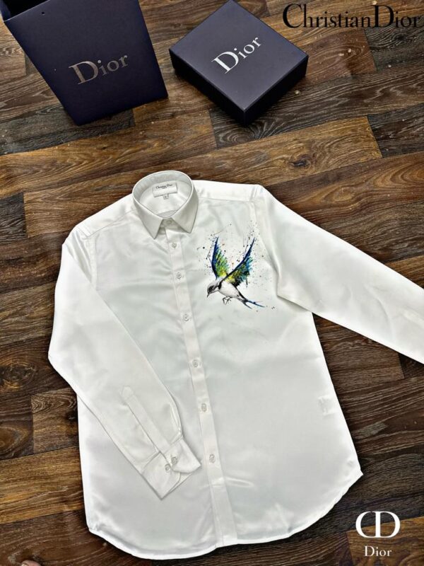 DIOR DESIGNER SATIN SHIRTS