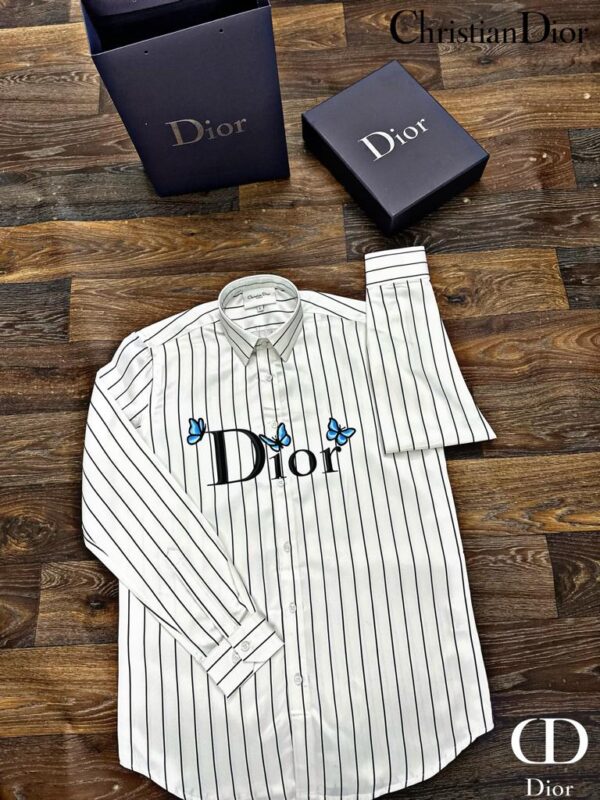 DIOR DESIGNER SATIN SHIRTS