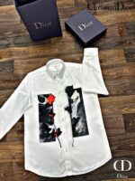 DIOR DESIGNER SATIN SHIRTS