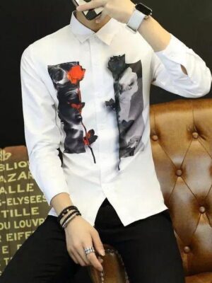 DIOR DESIGNER SATIN SHIRTS