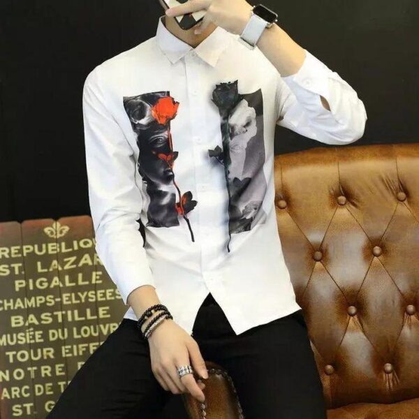 DIOR DESIGNER SATIN SHIRTS