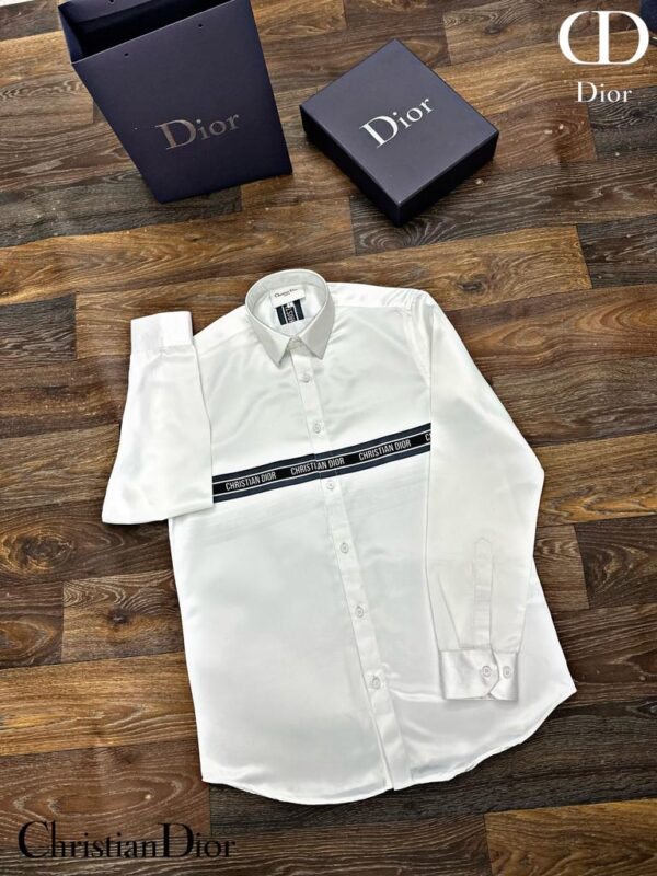DIOR DESIGNER SATIN SHIRTS