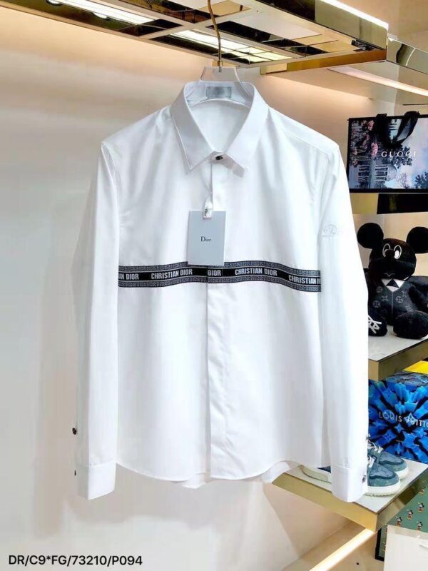 DIOR DESIGNER SATIN SHIRTS