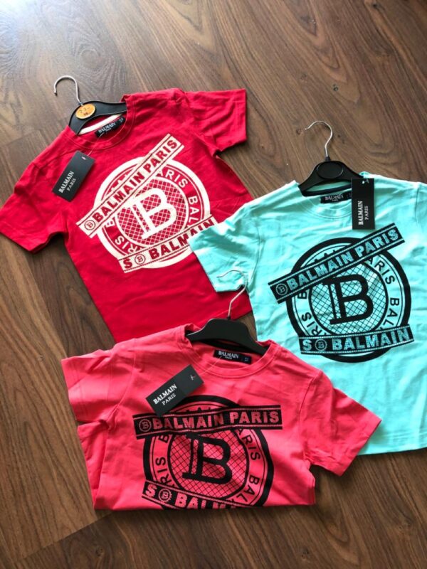 BALMAIN KIDS PREMIUM T-SHIRTS