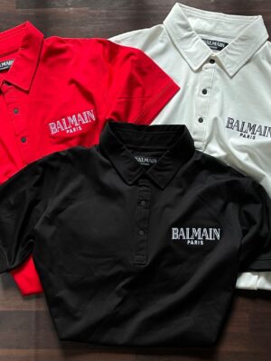 BALMAIN IMPORTED LYCRA T-SHIRTS