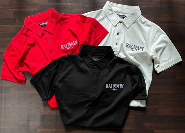 BALMAIN IMPORTED LYCRA T-SHIRTS