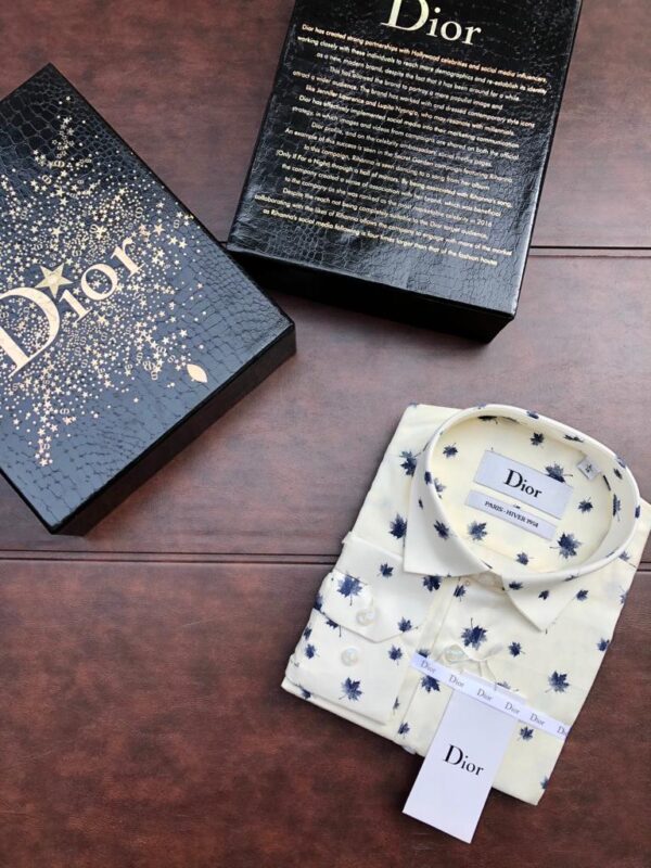 DIOR PRINTED SHIRTS FOR MEN'S