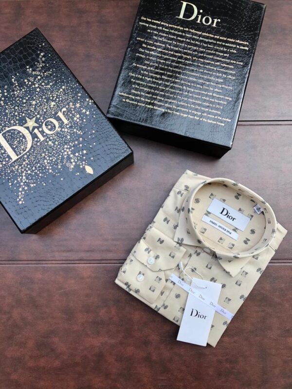 DIOR PRINTED SHIRTS FOR MEN'S