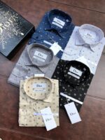 DIOR PRINTED SHIRTS FOR MEN'S