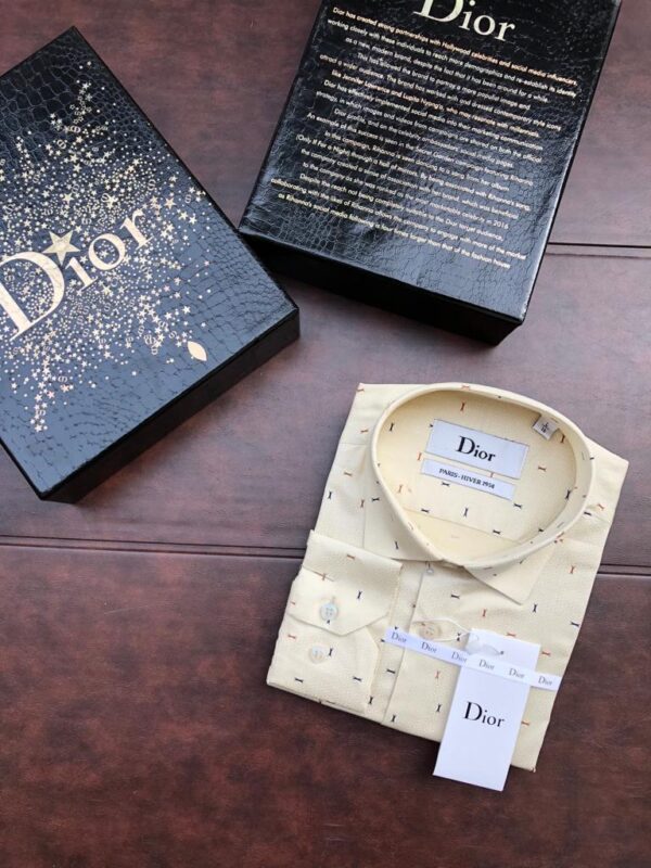 DIOR PRINTED SHIRTS FOR MEN'S