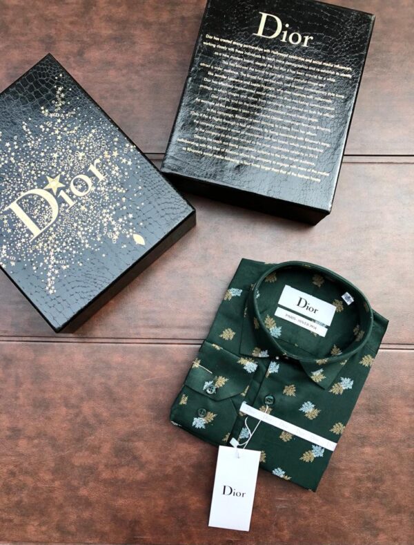 DIOR PRINTED SHIRTS FOR MEN'S