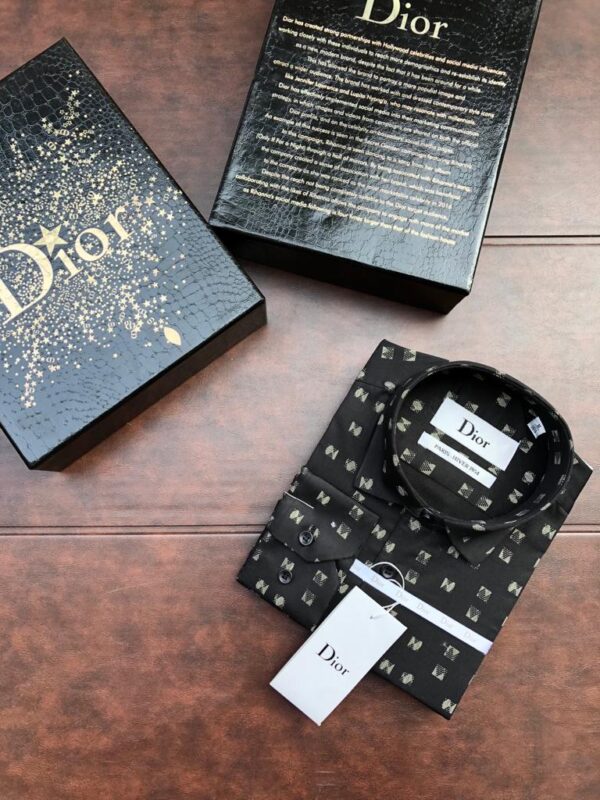 DIOR PRINTED SHIRTS FOR MEN'S