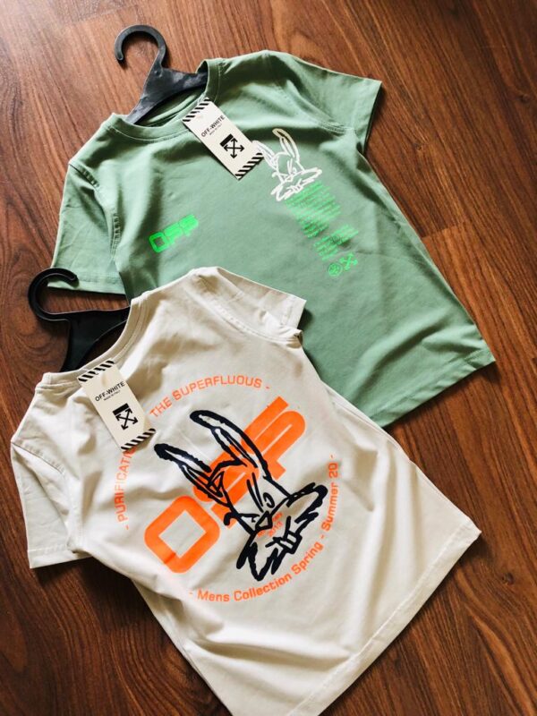 OFF WHITE IMPORTED T-SHIRT FOR KIDS