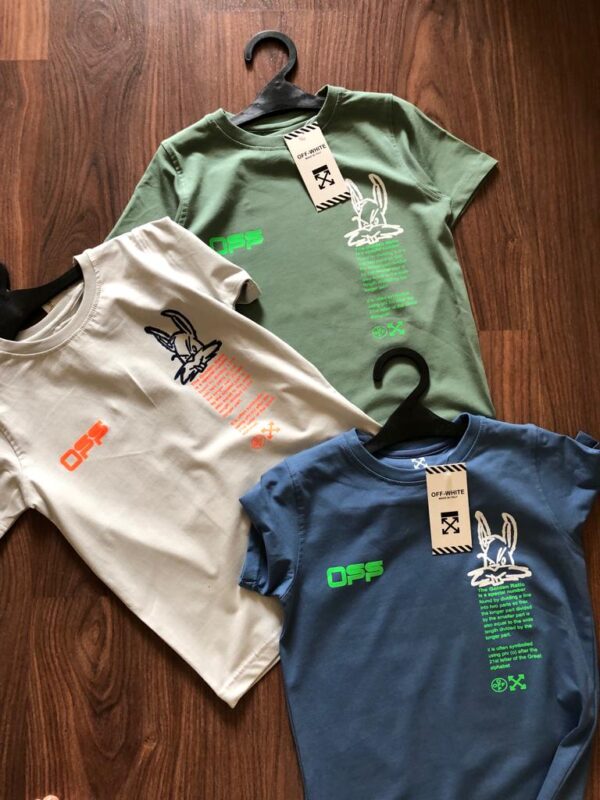 OFF WHITE IMPORTED T-SHIRT FOR KIDS
