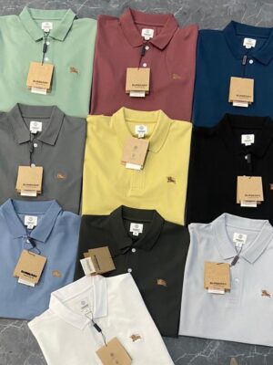 BURBERRY COLLAR T-SHIRTS FOR MEN'S